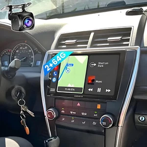 Apple Carplay For Toyota Camry 2015 2016 2017 Car Stereo Radio 10.1" Android 13 - Picture 1 of 24