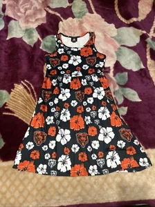 Ropa de equipo NFL Chicago Bears vestido floral talla pequeña muy bonito 🔥 - Imagen 1 de 4