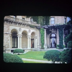 1950 Kodachrome Dia roter Rand Cornelius Vanderbilt Mansion Newport RI - Bild 1 von 3