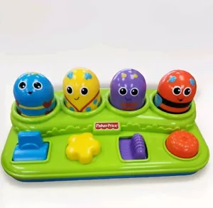 Fisher Price Boppin Activity Bugs Pop Up Toy - 2010 Baby Toddler Preschool Toy - Picture 1 of 5