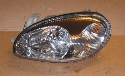 DAEWOO LANOS (1997-02) GENUINE N/S PASSENGER CHROME HEADLIGHT UNIT - 0301000783 - Image 1 of 4
