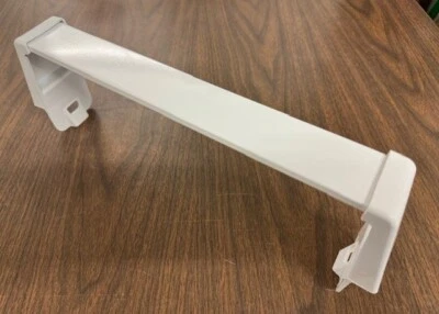 Barra de moldura de puerta de refrigerador Maytag WPW10463614 con tapas WP2195915 Foto 1 de 4