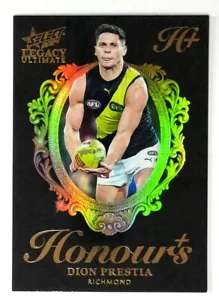 2024 Select AFL Legacy Ultimate Honours Plus Dion Prestia Richmond 087/125 - Imagen 1 de 3