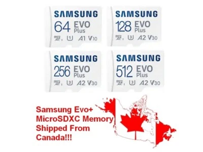Samsung EVO Plus micro SD Memory Card 64GB 128GB 256GB 512GB Smartphone & Tablet - Image 1 of 2