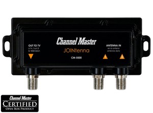 Channel Master JOINtenna TV Antenna Combiner VHF UHF Signals CM-0500