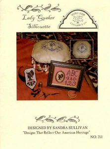 Lady Quaker Silhouette XS Pattern - Sandra Sullivan - Homespun Elegance - Bild 1 von 3