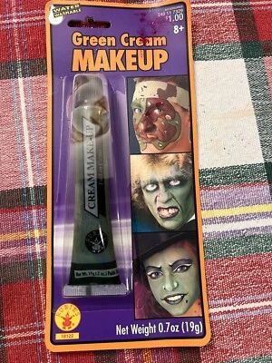 Rubíes (2) Crema Verde Maquillaje y Off Brand Grasa Negra Halloween Lote De 3 Foto 1 de 4
