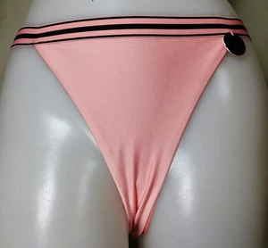 NWT Forever 21 Peach Banded Bikini Swim Bathing Suit BOTTOM Adult M - Picture 1 of 2