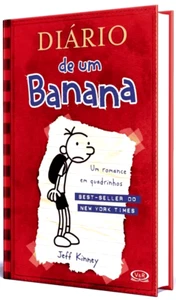 DIÁRIO DE UM BANANA 1 = Diary of a Wimpy Kid Brasil LIVRO CAPA DURA LACRADO! - Picture 1 of 6