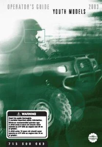 Manual del propietario Can Am 2003 DS90 2 tiempos y DS90 y Quest 90 4 tiempos - Imagen 1 de 12