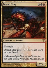 1x Dread Slag Dissension MtG Magic Gold Rare 1 x1 Card Cards