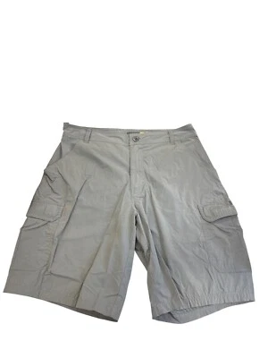 Cabelas Mens Olive Cargo Shorts Size 34 x20 SKU 8292 - Imagem 1 de 4