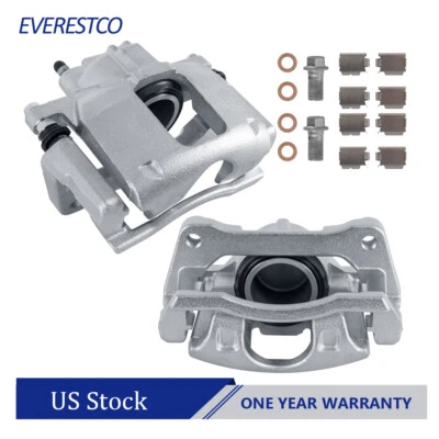 2PCS Front Brake Calipers For Jeep Liberty Wrangler Dodge Nitro Grand Caravan - Image 1 of 4