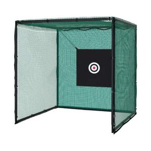 Everfit 3m Golf Practice Net Hitting Cage with Steel Frame Baseball Training - Picture 1 of 7
