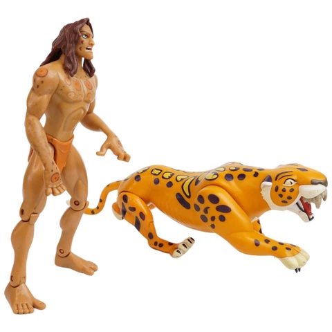 Disney Tarzan Sabor Savage Slash Sabortooth Tiger 6" Figures 1999 Mattel Loose Cover