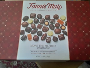 One FANNIE MAY CHOCOLATE THE MORE THE MERRIER 2.8 LB ASSORTMENT FREE SHIPPING - Picture 1 of 5