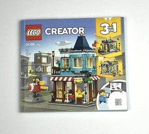 31105 Lego Creator 3 in 1 Stadthaus Spielzeugladen Buch - NUR ANLEITUNG - Bild 1 von 2