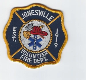 **JONESVILLE NEW YORK VOLUNTEER FIRE DEPARTMENT FIRE PATCH** - Picture 1 of 1