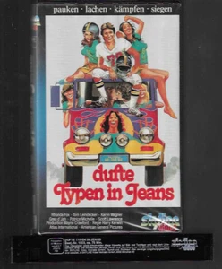 Rhonda Fox  Tom Leindecker   Dufte Typen in Jeans   Erotik    VHS Rarität - Foto 1 di 2