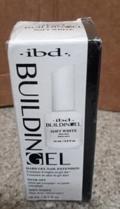 IBD Building Gel, Hard Gel Nail Extension, soft white, 0.5 oz - Picture 1 of 3