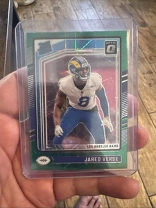 Jared Verse 2024 Green Velocity Prizm Optic Rated Rookie RC #242- Rams - Picture 1 of 1