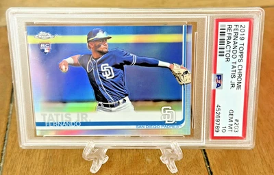 2019 Topps Chrome - Fernando Tatís Jr. #203 Refractor (RC) - Image 1 of 2