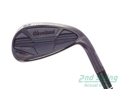 Mint Cleveland CBX 2 Black Satin Wedge Gap GW 52° Steel Regular Right 35.5in - Image 1 of 4