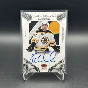 2010-11 Panini Crown Royal ZACH HAMILL #129 Rookies Silhouettes Patch AUTO /25 - Picture 1 of 4