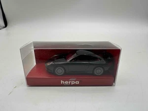 Herpa 1/87 HO Scale Porsche 911 GT3 Black Color 022606 NIB - Picture 1 of 3