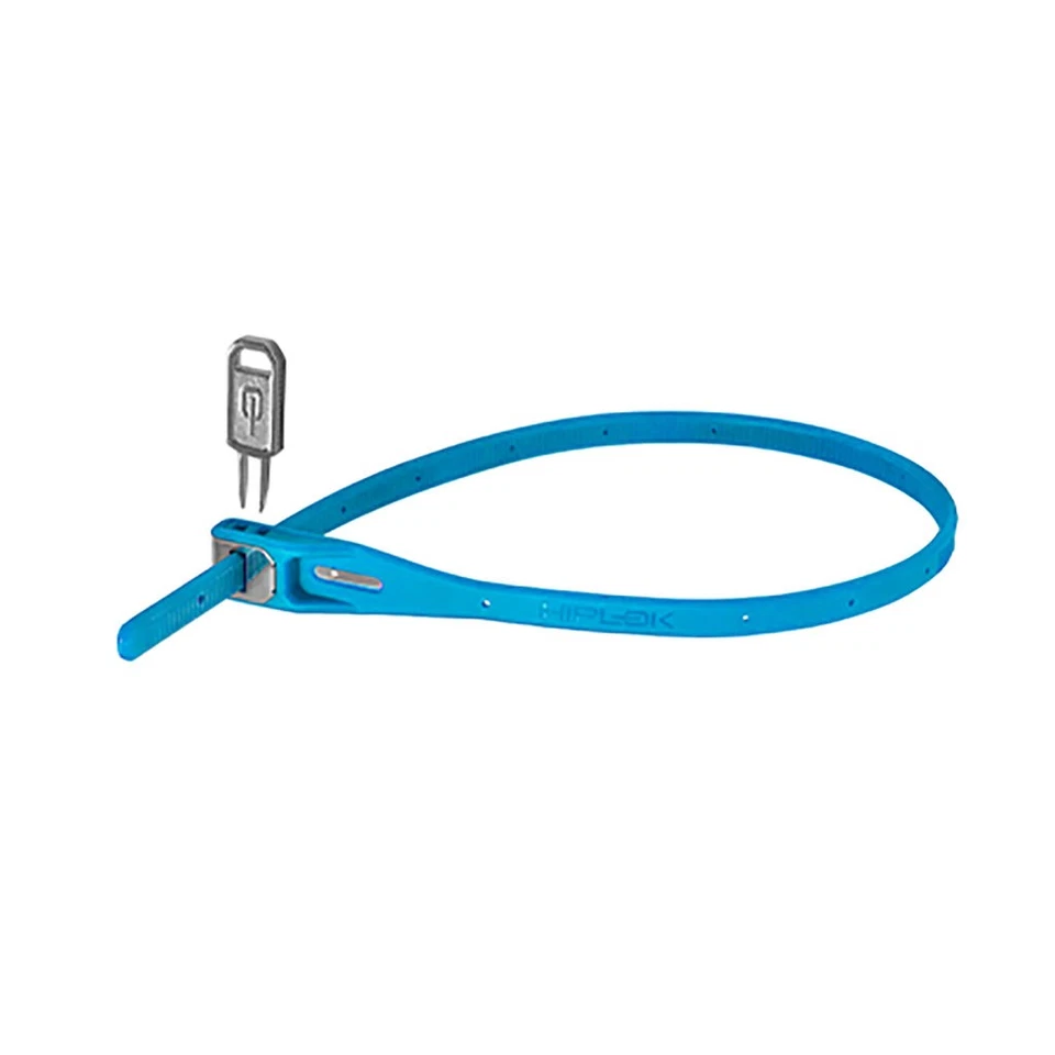 Hiplok Z Lok Single Zip Key Lock, Cyan - Image 1 of 1