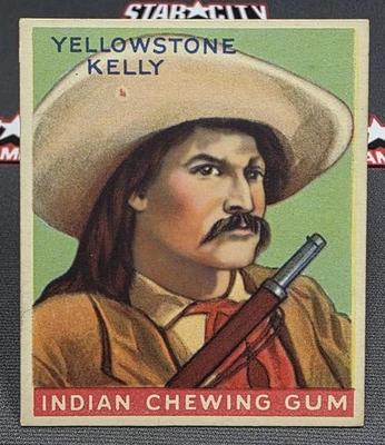 1933 Goudey Indian Chewing Gum - Yellowstone Kelly #90 Series of 192 - Image 1 of 4