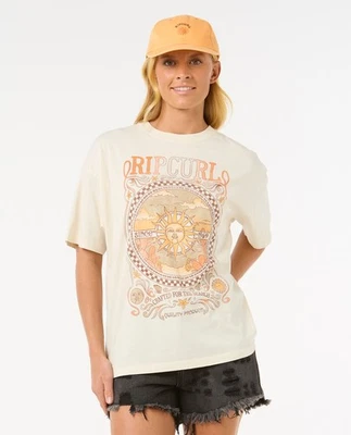 Rip Curl Luna Heritage T-Shirt - L - Neu - Bild 1 von 4