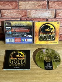Sega Dreamcast Mortal Kombat Gold - PAL - Complete With Manual