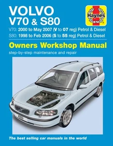 Volvo V70 / S80 Petrol & Diesel (98 - 07) Haynes Repair Manual - Picture 1 of 11