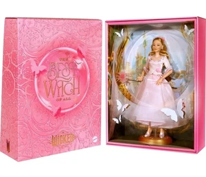Wicked Glinda Modepuppe, Sammlerstück mit abnehmbarem Outfit, Film inspiriert - Bild 1 von 6