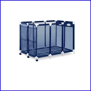XX-Grande Cubo de Almacenamiento de Piscina Azul Moderno - Organizador de Malla para Juguetes y Accesorios - Imagen 1 de 9