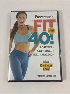 Prevention's Fit After 40! Lose Fat Get Toned Natalie Jill Fitness DVD NEW - Picture 1 of 6