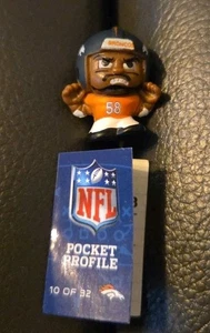 2017 NFL Teenymates Series 6 Von Miller W/Profile Denver Broncos - Picture 1 of 2