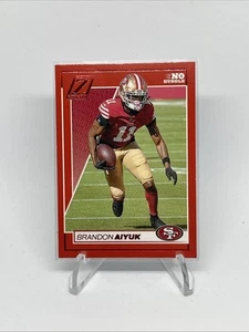 2024 Zenith Brandon Aiyuk Red No Huddle San Francisco 49Ers - Picture 1 of 2