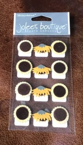 JOLEE'S 3D Embellishment Photo Corners Stickers SUNFLOWERS FREE SHIPPING! * - Picture 1 of 1