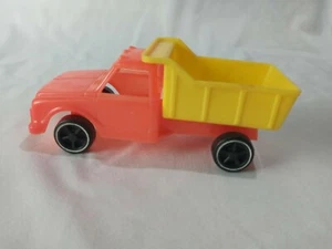 Vintage Gay Toys Orange & Yellow Dump Truck 6.75" # 389 - Picture 1 of 7