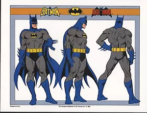 DC PRINT - BATMAN MODELLBOGEN - Bild 1 von 1