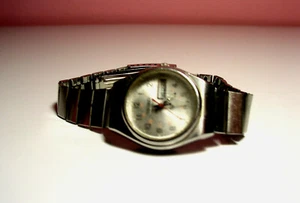 Vtg Seiko Women Wrist Watch Stainless Steel 34-005923Water Resistant 183116 Nice - Picture 1 of 5