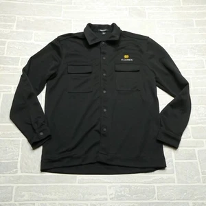 Mercer+Mettle Shirt Mens XL Cambria Quartz Logo Snap Front Thick Polyester - Picture 1 of 7
