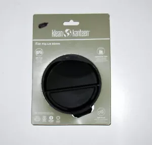 NOS Klean Kanteen Rise coperchio ribaltabile nero 90 mm K90FLID-BK-T coperchio mensa senza BPA - Foto 1 di 2
