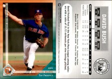 David Bush 2003 Grandstand Florida State League Top Prospects #NNO Card