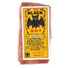 Black Bat Firecracker Label 1970s Macau Kwong Hing Tai Chinese Cracker Art C2271