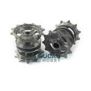1/16 Scale Henglong China ZTZ 99 3899 99A 3899A RC Tank Metal Sprockets Wheels - Picture 1 of 4