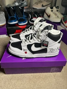 Size 9 - Nike Supreme x Dunk SB High By Any Means - Stormtrooper NEW! FAST! - Picture 1 of 6
