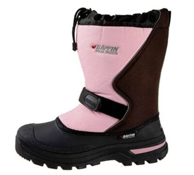 Baffin Mustang Juvenil Botas de Invierno Botas de Moto de Nieve Rosa Negro 5 6 Niños Niño Niña Foto 1 de 4